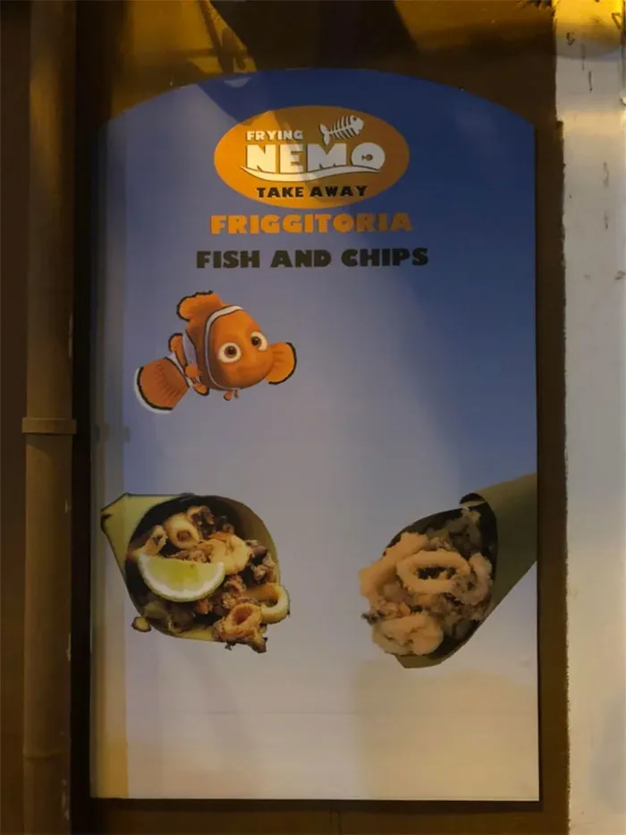Restaurante de pescado frito en Sicilia que me ha arruinado la infancia