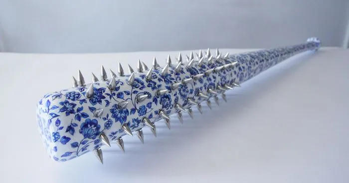 Artist Makes "Porcelain" Weapons To Explore What It Means To Be A Woman
