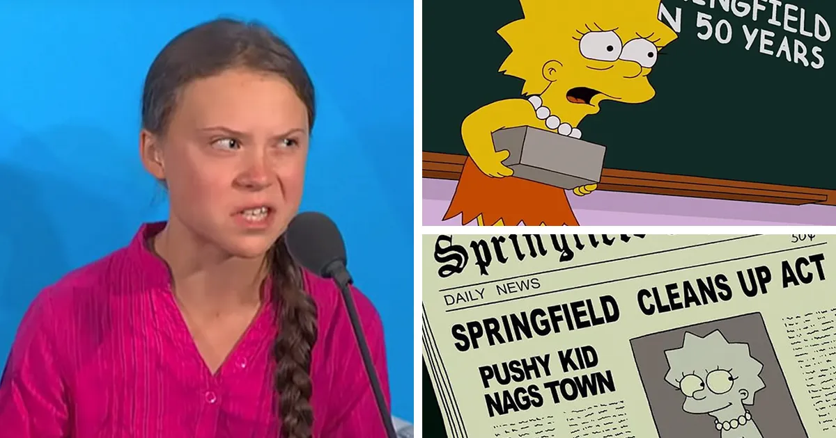 The Simpsons Did It First: People Think The Iconic Show Predicted Greta Thunberg