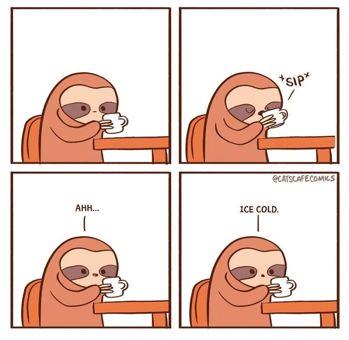 My 30 Wholesome ‘Cat’s Café’ Comics That Might Just Make Your Day (New Pics)