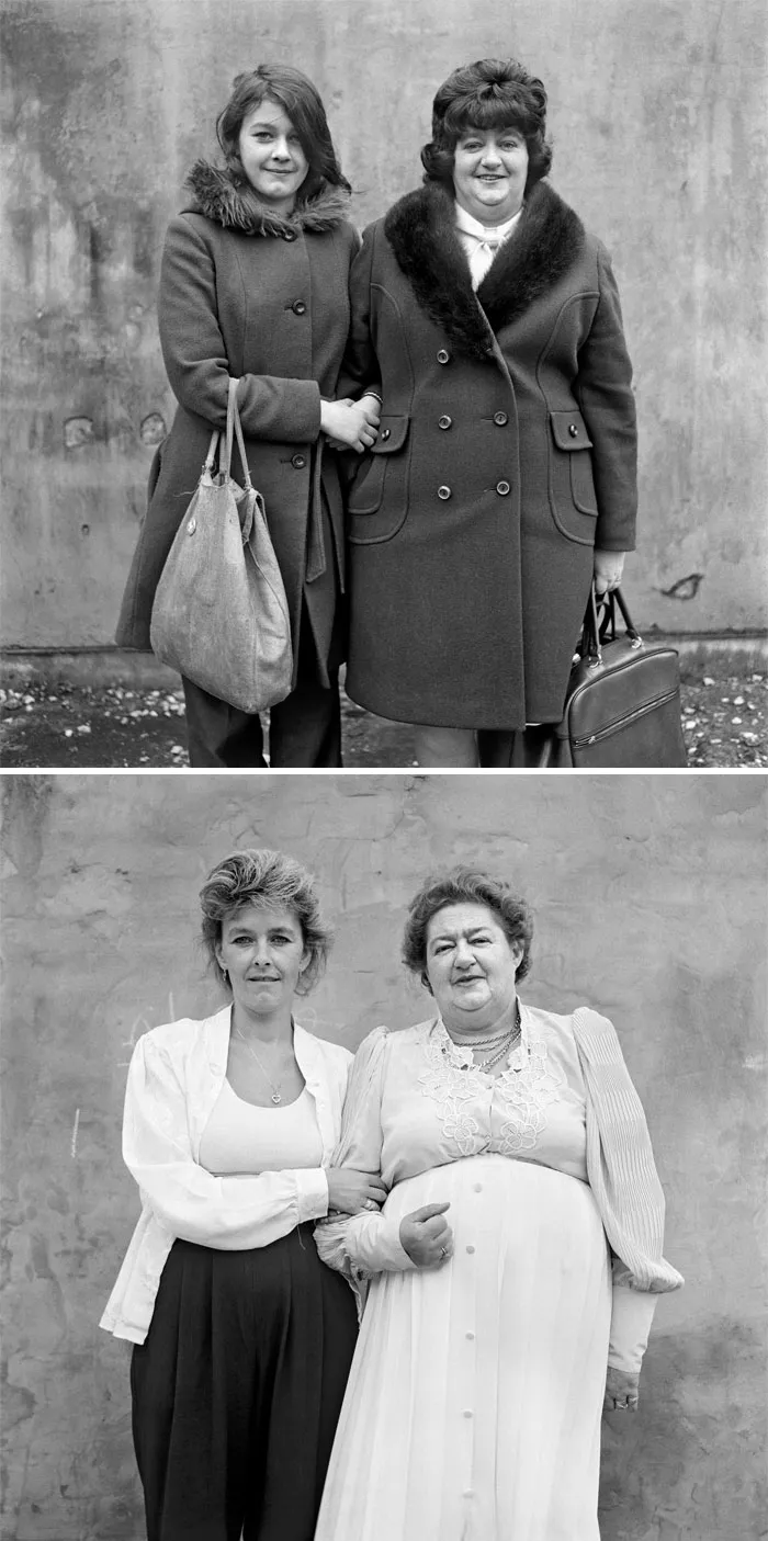 Karen Cubin y Barbara Taylor, 1974 y 1995
