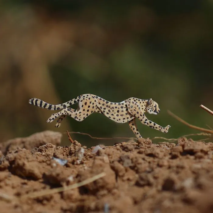 We Make Paper Cut Miniature Animals and One Takes 4 To 6 Hours To Complete