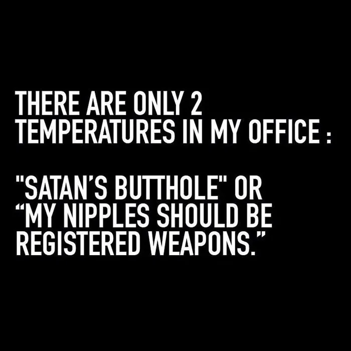 If You're Freezing In Your Office Then These 29 Memes Are For You