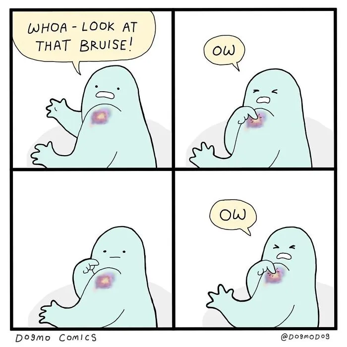 Artist Creates These Funny And Weird Comics To Cope With Getting Older (30 Pics)