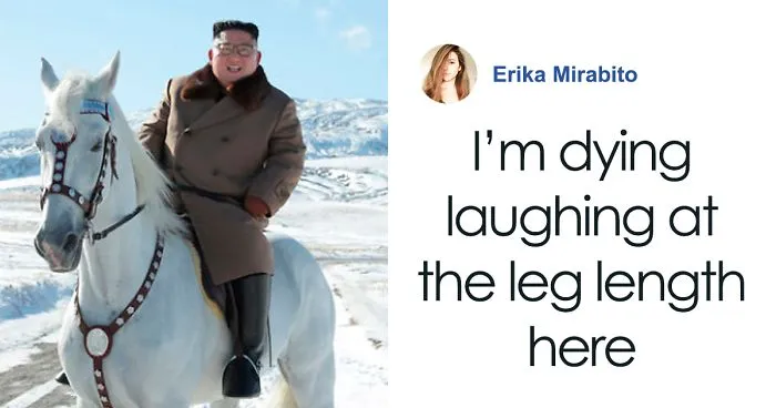 People Are Laughing At How Cute Kim Jong-Un's Legs Look In His Latest Supposed-To-Be-Epic Photo Shoot