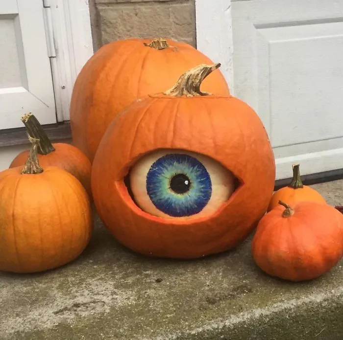 One Of The Cooler Pumpkins Carvings I’ve Seen