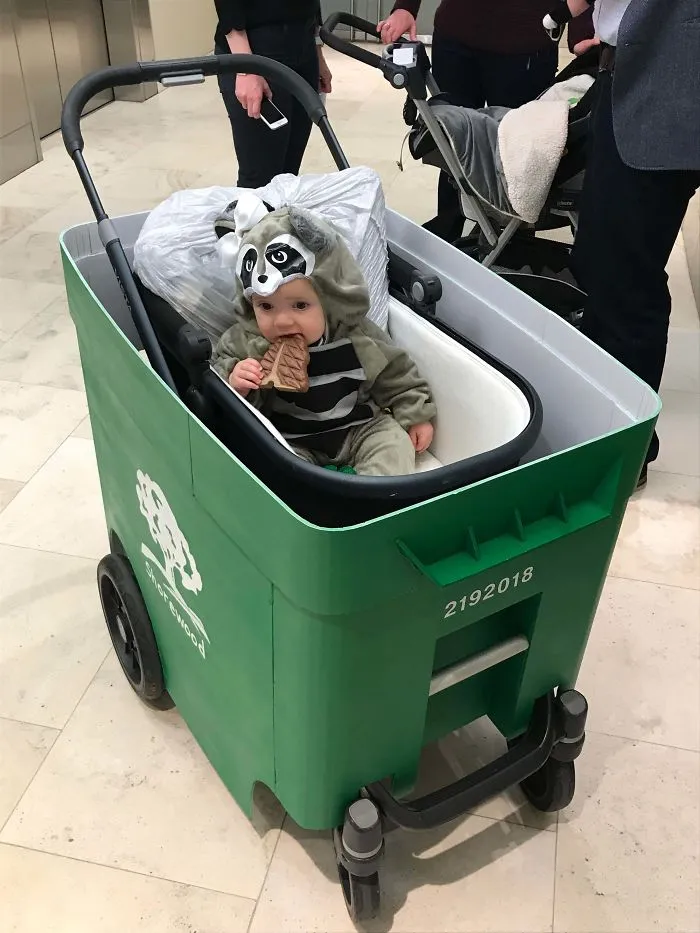 When It’s Halloween And Your Daughter Is Teething, You Play To Her Strengths