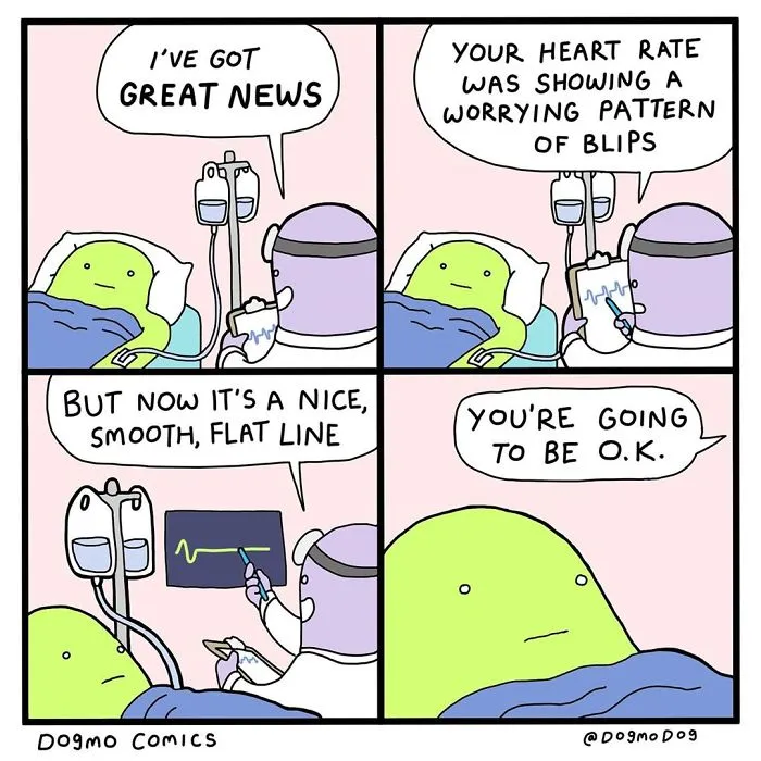 Artist Creates These Funny And Weird Comics To Cope With Getting Older (30 Pics)