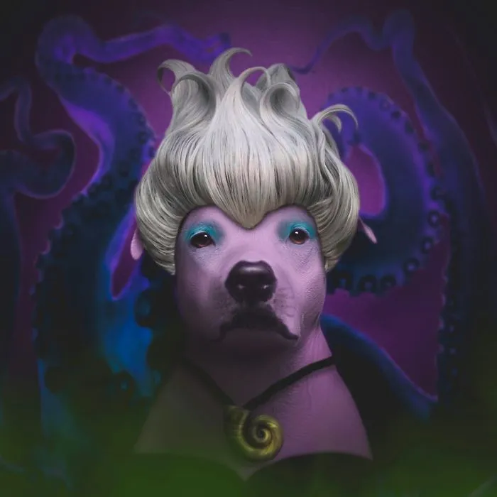 I Photoshopped My 3 Dogs In An Epic Halloween Series (12 Pics)