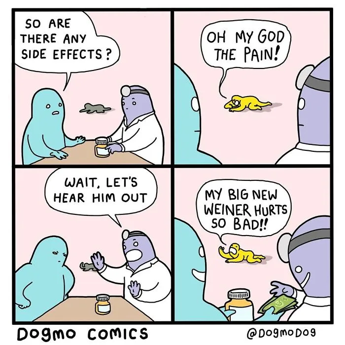 Artist Creates These Funny And Weird Comics To Cope With Getting Older (30 Pics)