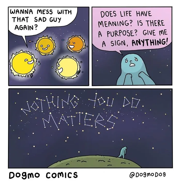 Artist Creates These Funny And Weird Comics To Cope With Getting Older (30 Pics)