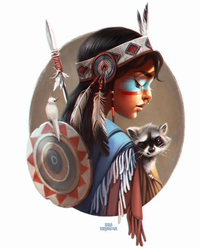 Native American Girl