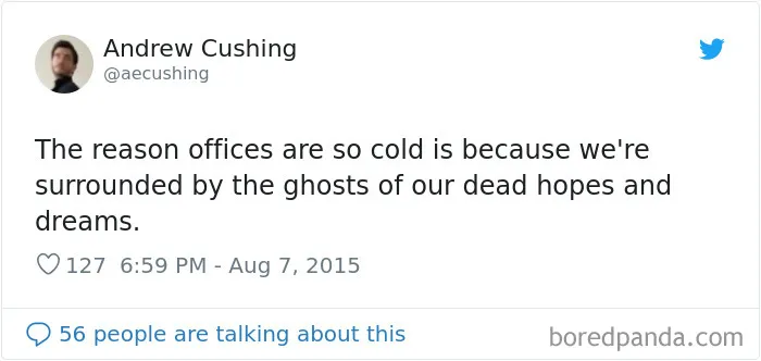 If You're Freezing In Your Office Then These 29 Memes Are For You