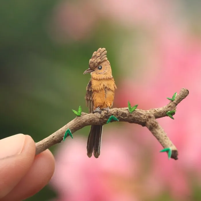 We Make Paper Cut Miniature Animals and One Takes 4 To 6 Hours To Complete
