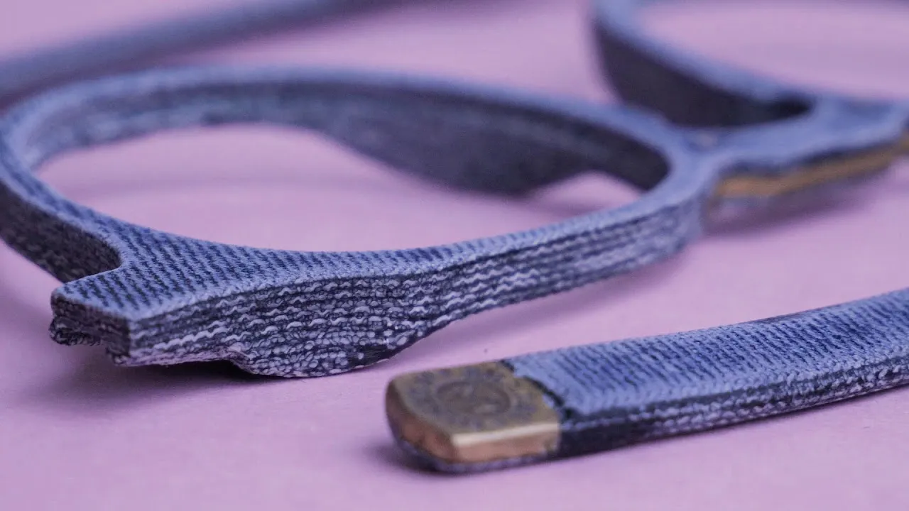 How I Turn Denim Into Sunglasses, From Start To Finish. A Process That's Taken 8 Years To Develop