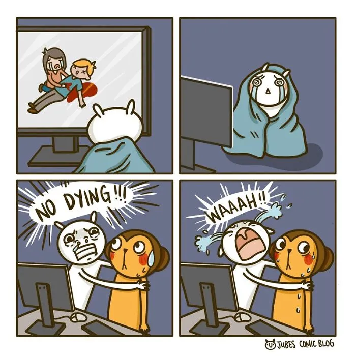 My 27 Wholesome Comics Show Moments Of Life With My Husband And Our Cat