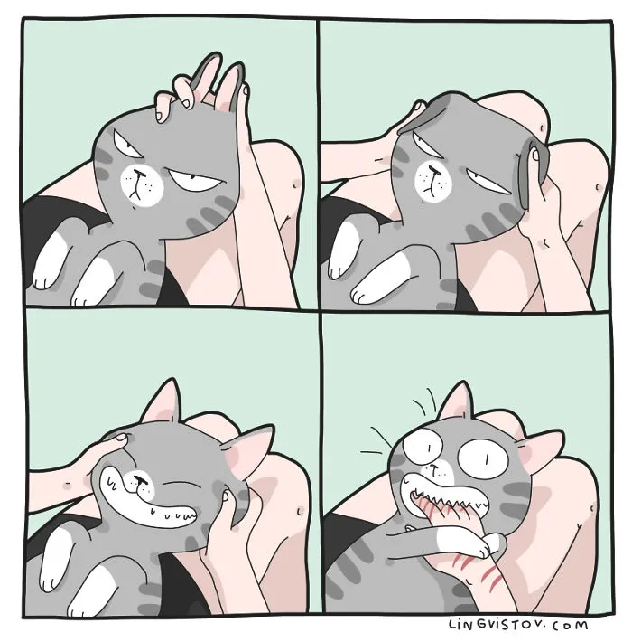 I Illustrate Hilarious Moments In The Life Of Every Cat Owner (40 New Pics)