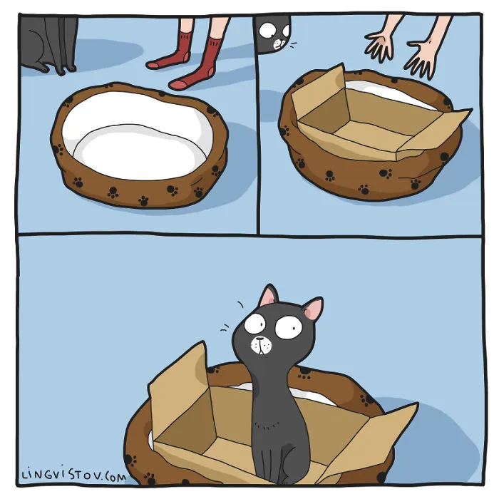 I Illustrate Hilarious Moments In The Life Of Every Cat Owner (40 New Pics)
