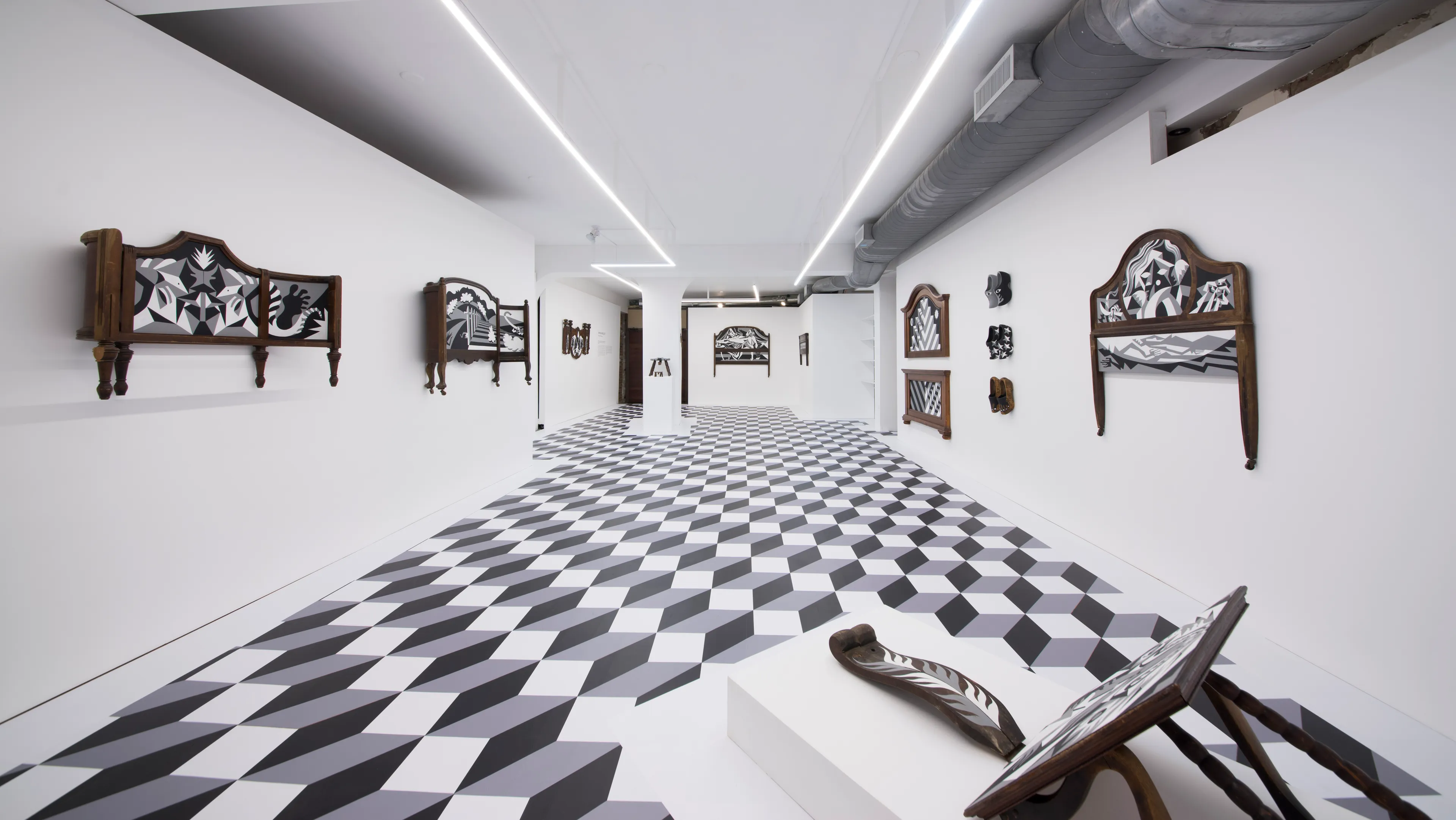 NYC Artist Transformed Antique Furniture Into A Surreal Installation Inspired By Sleepwalking