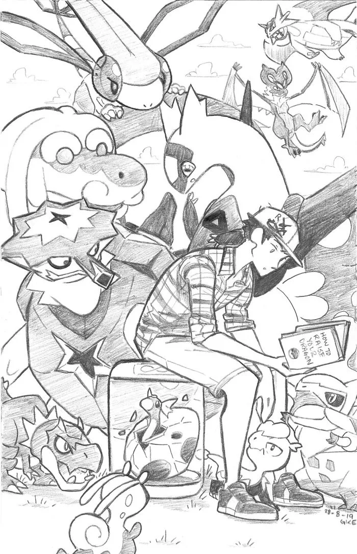 Dragon Type - Uh, Manly, You Might Wanna Put Your Book Down And Check On The Egg-