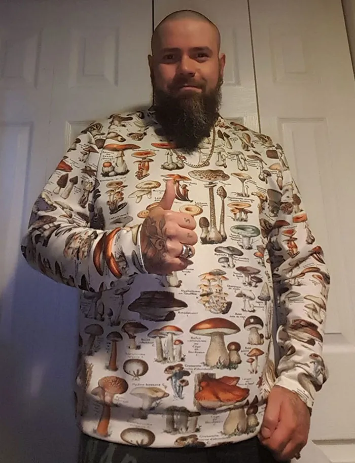My New Thrift Store Find, With This New Sweater Everybody Will Know I'm A Funguy
