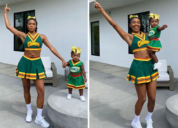 Gabrielle Union Y Su Hija Kaavia Como Animadoras