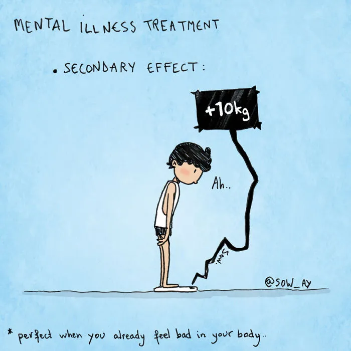 I Illustrate My Darkest Thoughts To Help People Understand What It’s Like To Suffer From Mental Illness (New Pics)