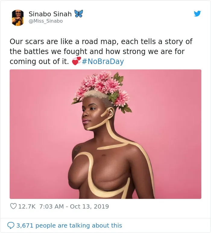 23 Powerful 'No Bra Day' Tweets That Raise Awareness About Breast Cancer
