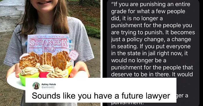 After Some Kids Started Fighting, Their Teacher Punished The Whole Grade, So This Girl Wrote The Teacher A Badass Letter