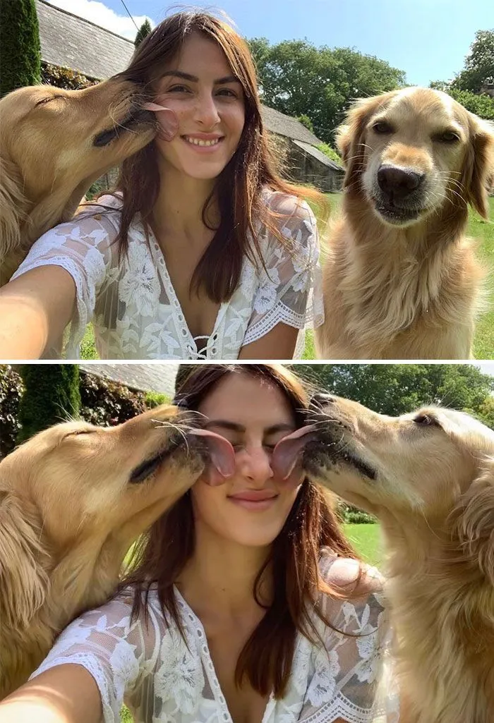 La conexión de esta chica con sus perros es la definición de amigos del alma (30 imágenes)