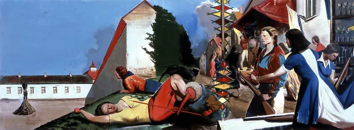 Warten Auf Die Barbären, Neo Rauch, 2007