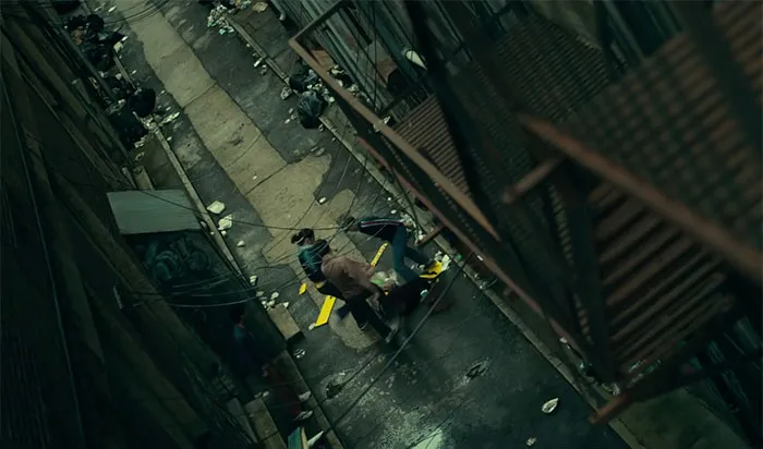 The Shot Of Arthur Fleck Being Beaten Down Was Intended, Planned And Made To Looked Like From A Graphic Novel