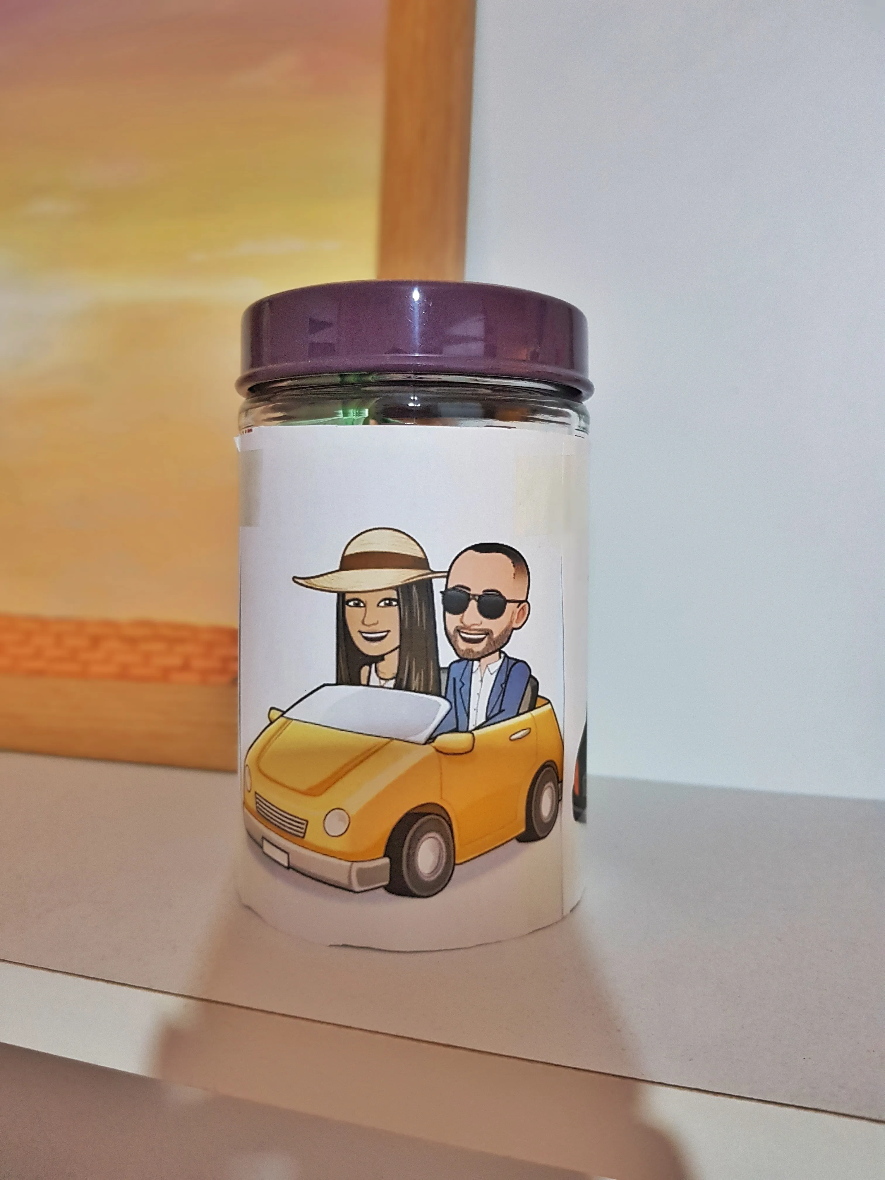 My Boyfriend Spent 2 Hours Making "Travel Destiny" Jar