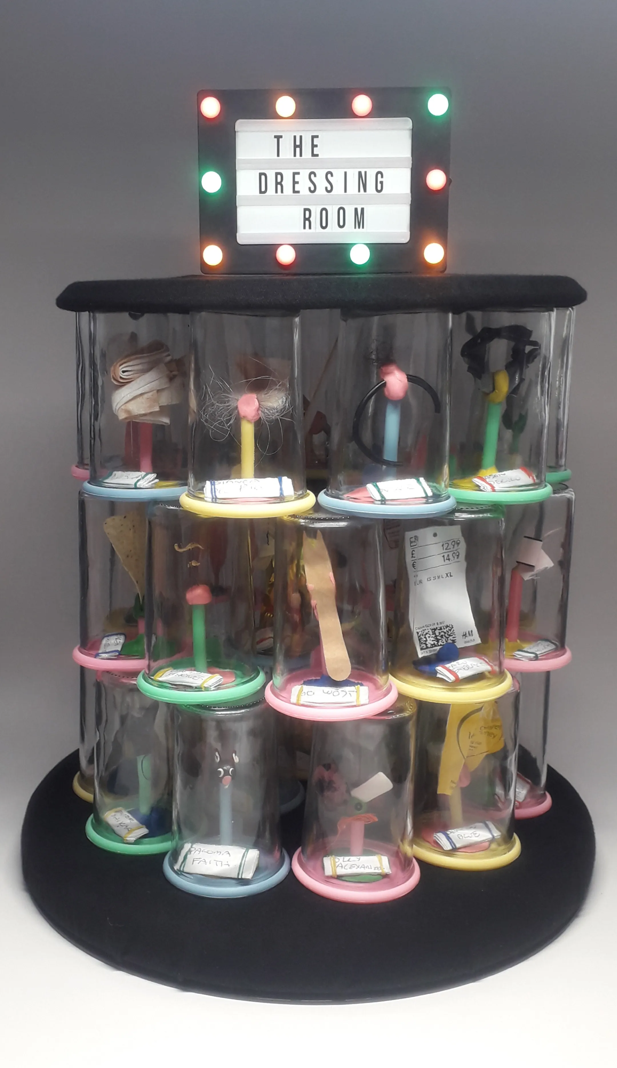 I've Turned My Collection Of Celebrity Makeup Wipes Into An Art Collection For Halloween. Try The Quiz.