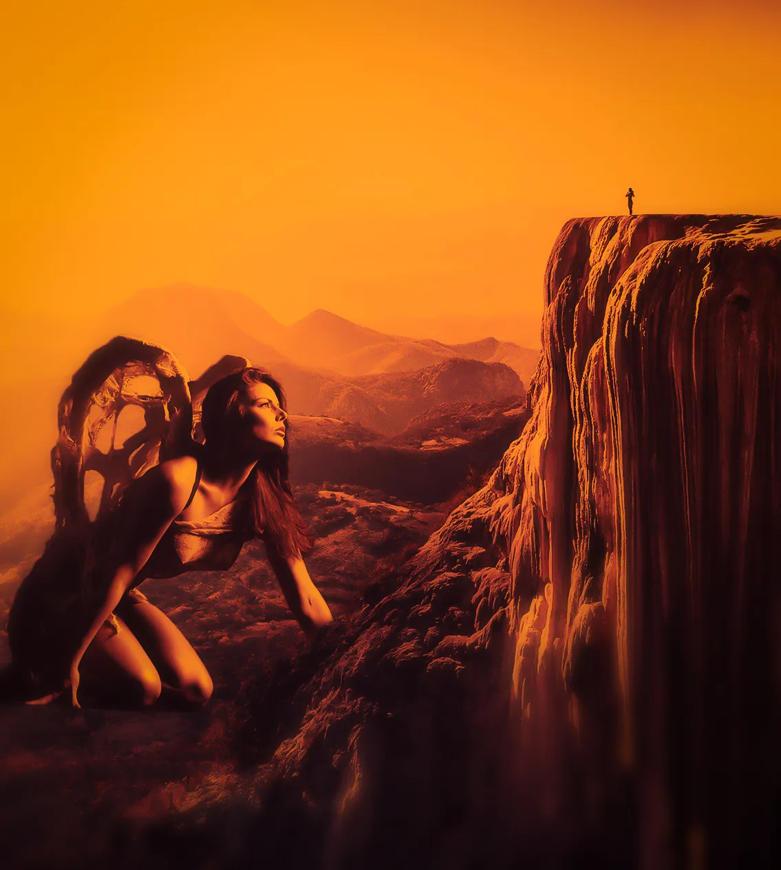 Fallen Angel-Photo Manipulation