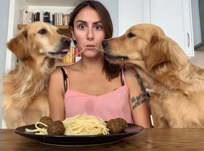 La conexión de esta chica con sus perros es la definición de amigos del alma (30 imágenes)