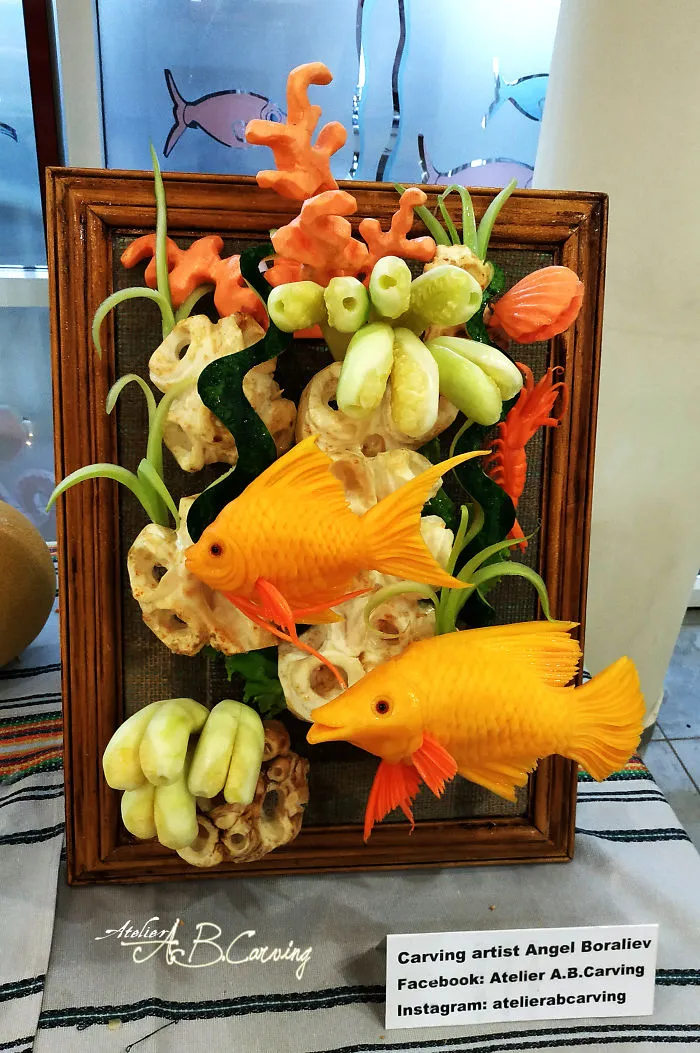 I Am A Fruit Carving Artist From Bulgaria And Here Are 26 Of My Alternative Halloween Pumpkins (New Pics)