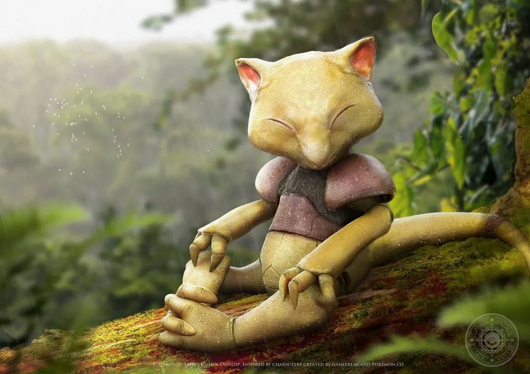 Artist Creates Wonderful Realistic Pokémon