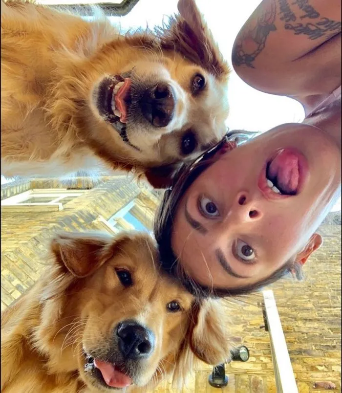 La conexión de esta chica con sus perros es la definición de amigos del alma (30 imágenes)