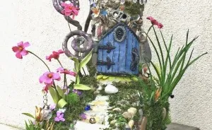I Make Fairy Houses With Recycled Materials