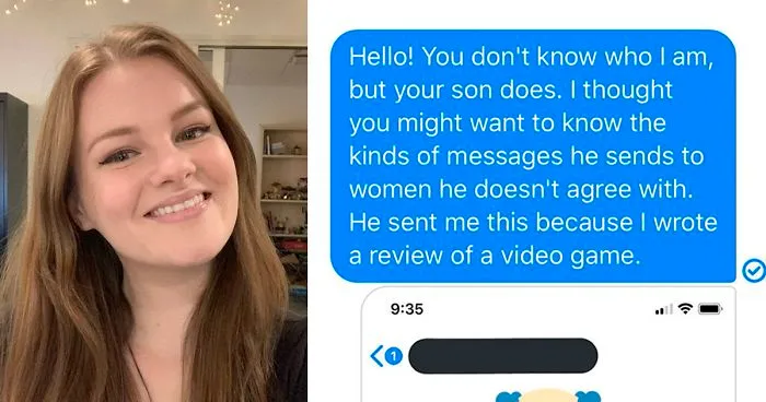 37-Year-Old Guy Wrote A Nasty Message To This Woman So She Told His Mom