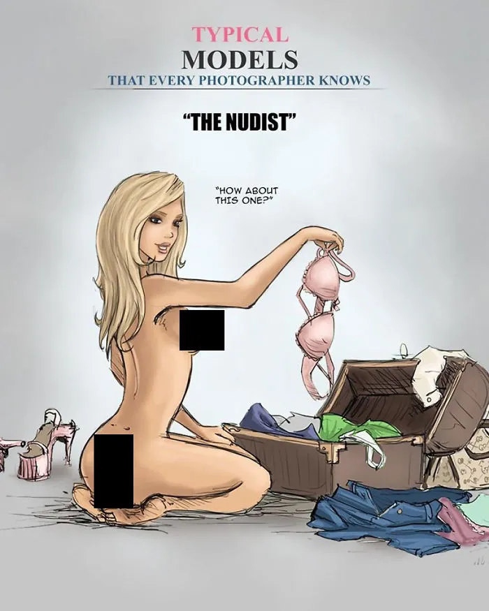 9 Model Stereotypes By Pixel Crush And It's On Point