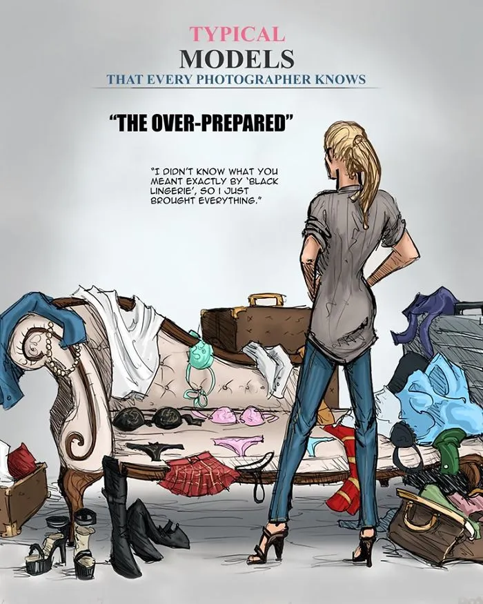 9 Model Stereotypes By Pixel Crush And It's On Point