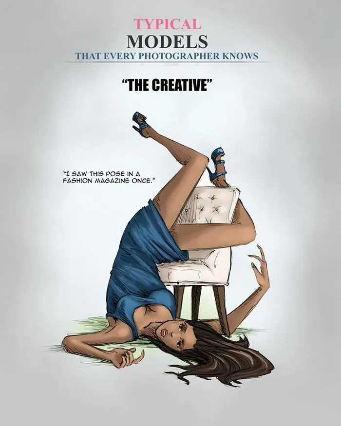 9 Model Stereotypes By Pixel Crush And It's On Point