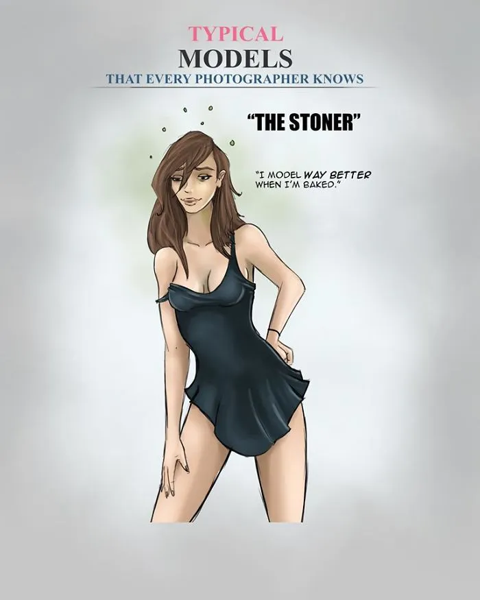9 Model Stereotypes By Pixel Crush And It's On Point