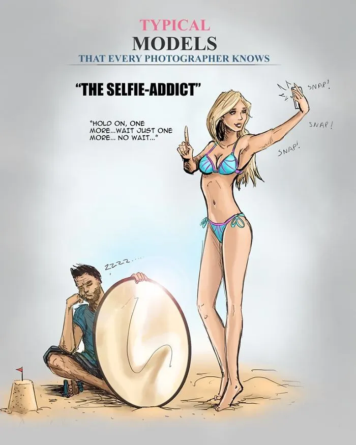 9 Model Stereotypes By Pixel Crush And It's On Point