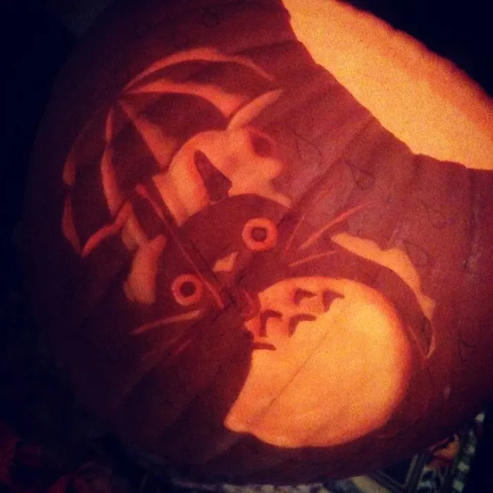 45 Studio Ghibli-Inspired Halloween Pumpkins That People Carved To Pay Tribute To Their Favorite Characters