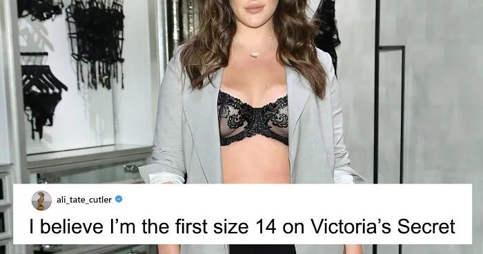 Victoria's Secret Features A Size-14 Model In Its Lingerie Campaign For The First Time