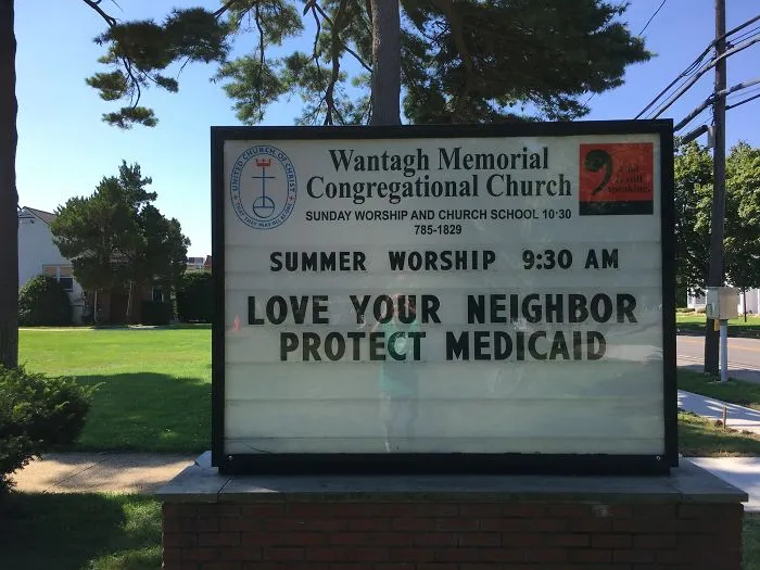 Wantagh Memorial Congregational Church Signs