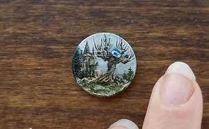 I Create Tiny Oil Paintings On Coins And Here Are My 30 Works